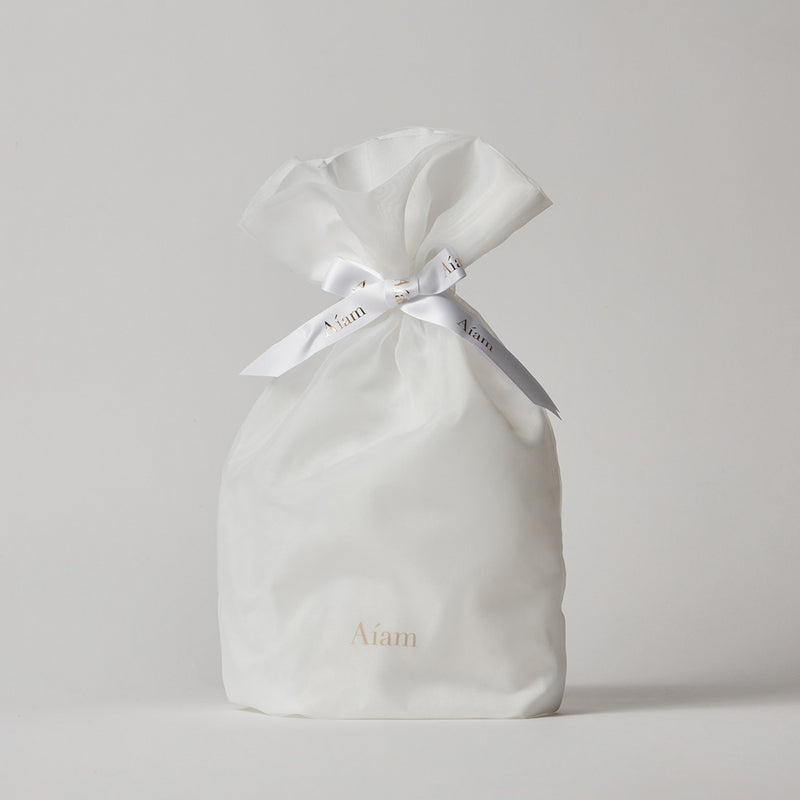 【ホリデー2025】SHOP BAG + オーガンジー巾着 ラッピング Aíam OFFICIAL ONLINE STORE