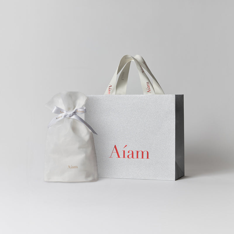 【ホリデー2025】SHOP BAG + オーガンジー巾着 ラッピング Aíam OFFICIAL ONLINE STORE